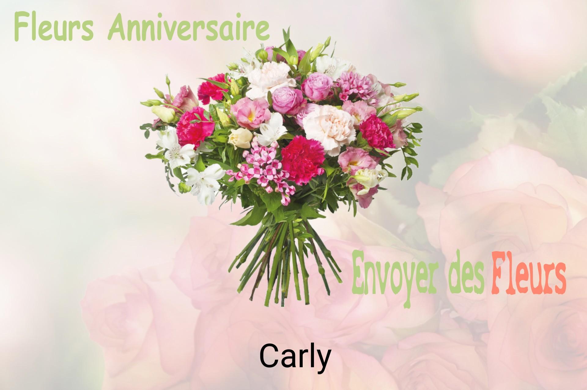 Bouquet de fleurs d’anniversaire livré à Carly
